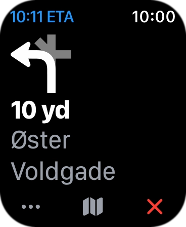 Follow the instructions on the screen to go to the required destination. Follow the instructions on the screen to go to the required destination.
