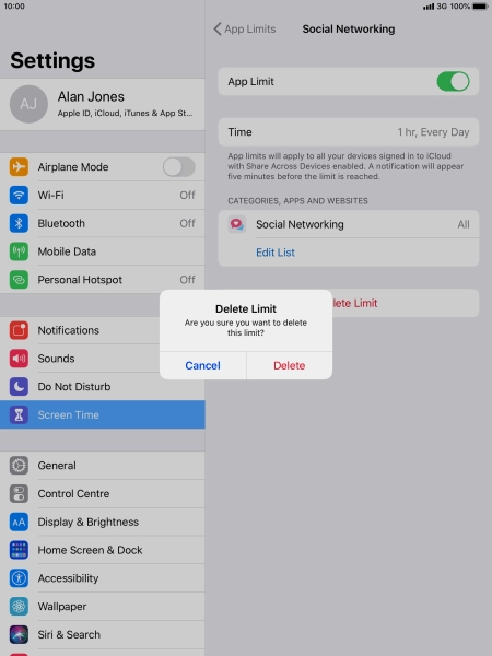Press Delete. Press Delete.