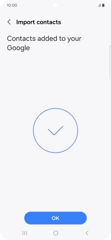 Press OK. Press OK.