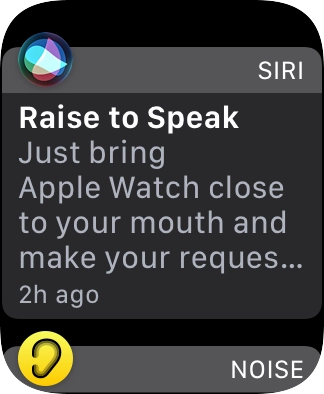 Press the required notification to open it. Press the required notification to open it.