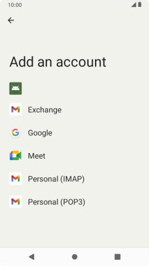 Press Google.