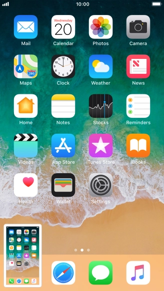 To edit your screenshot, press the screenshot and follow the instructions on the screen to make the required changes.