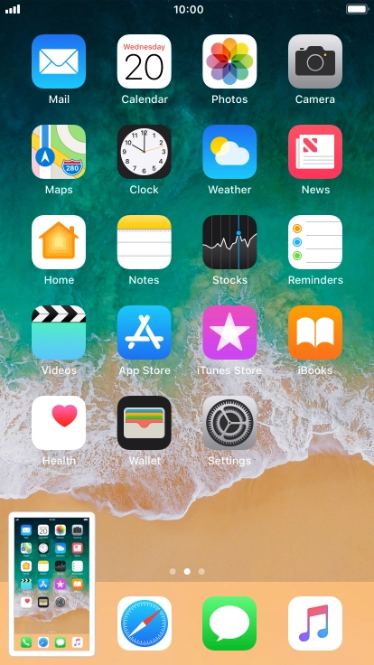 To edit your screenshot, press the screenshot and follow the instructions on the screen to make the required changes.