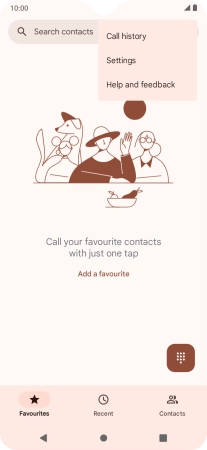 Press Settings.
