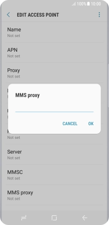 Key in 10.202.002.060 and press OK. Key in 10.202.002.060 and press OK.