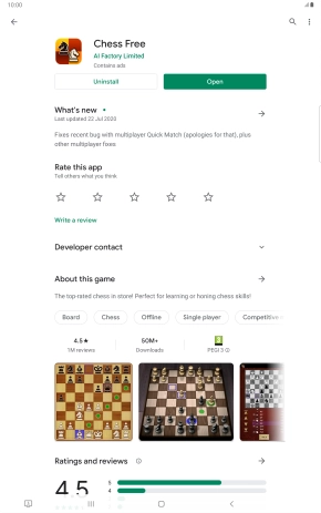 Press Uninstall. Press Uninstall.