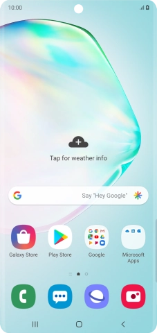 When the battery charging icon is displayed, the battery is charging. When the battery charging icon is displayed, the battery is charging.