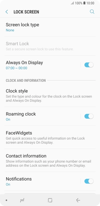 Press the Home key to return to the home screen. Press the Home key to return to the home screen.