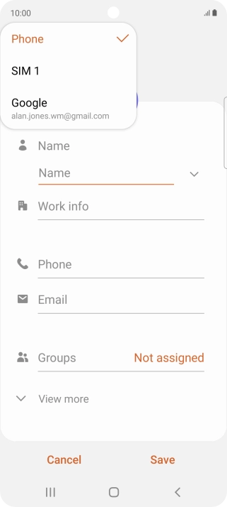 Press Phone.