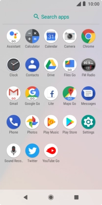 Press Gmail. Press Gmail.