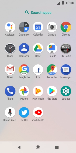 Press Gmail. Press Gmail.