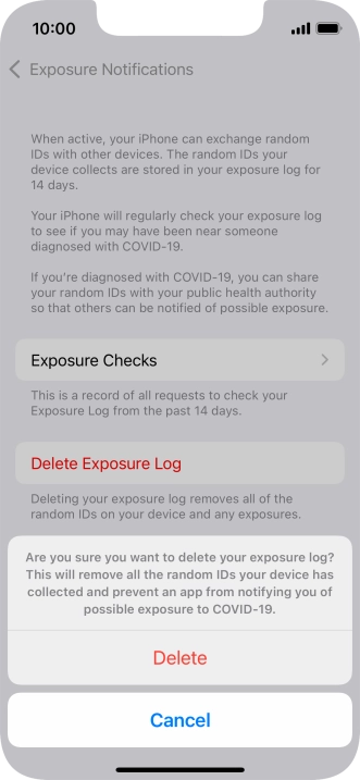 Press Delete.