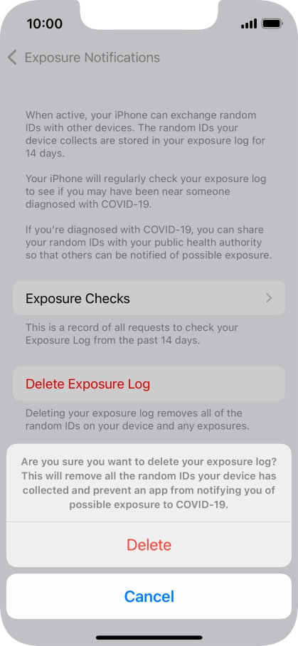 Press Delete.