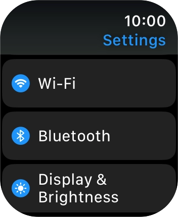 Press Display & Brightness. Press Display & Brightness.