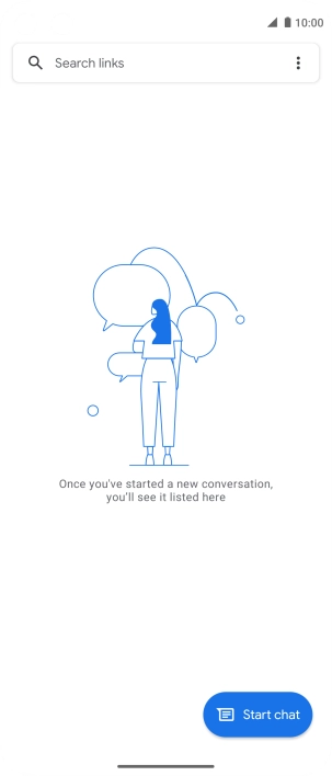 Press Start chat.
