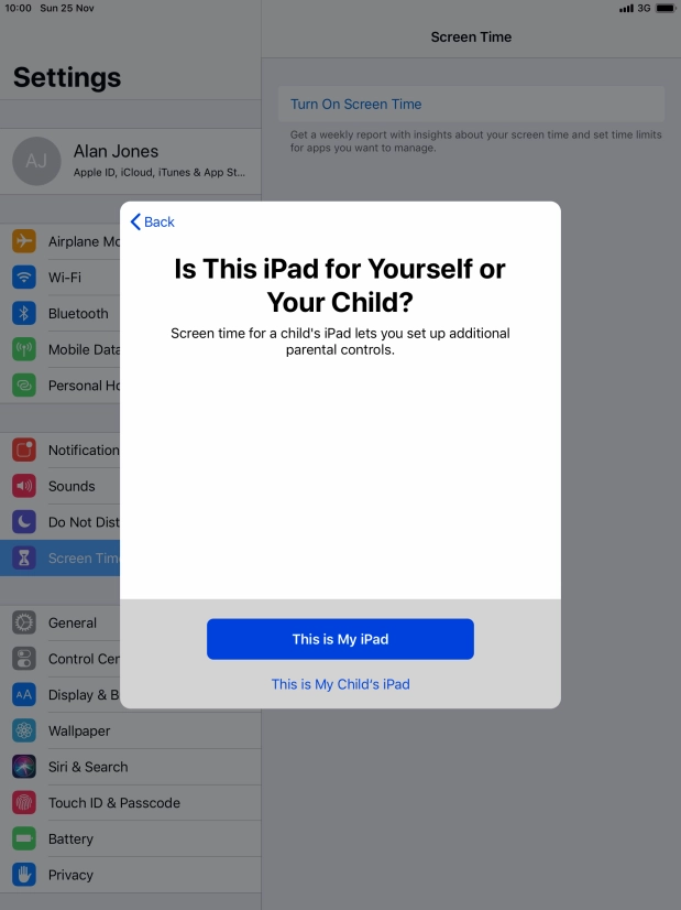 Press This is My iPad. Press This is My iPad.