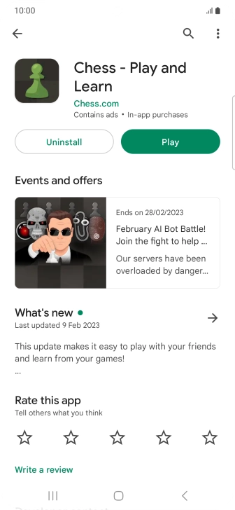 Press Uninstall. Press Uninstall.