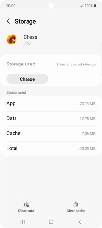 Press Clear cache. Press Clear cache.