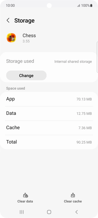 Press Clear cache. Press Clear cache.