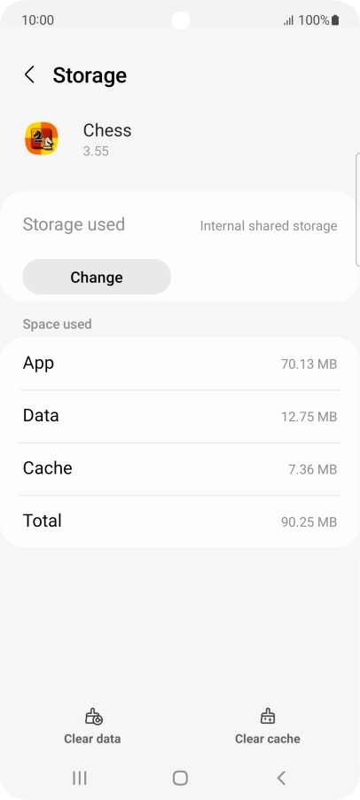 Press Clear cache. Press Clear cache.