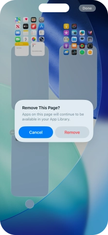 Press Remove.