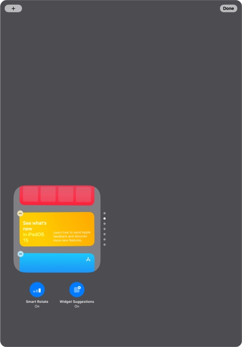 Press Smart Rotate to turn the function on or off. Press Smart Rotate to turn the function on or off.