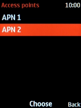 Select the required data connection.