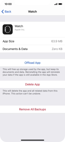 Press Offload App.