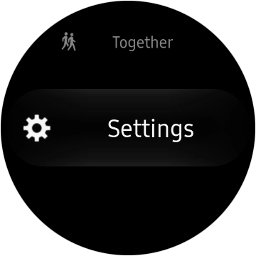 Press Settings.