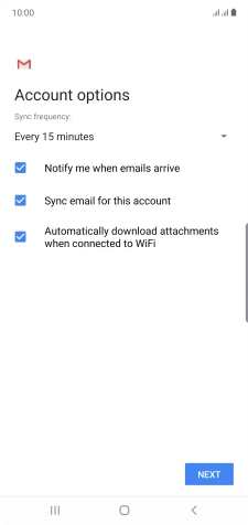 Press the drop down list below 