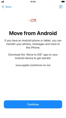 To transfer content to your phone, you need to install the app 