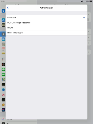 Press Password.