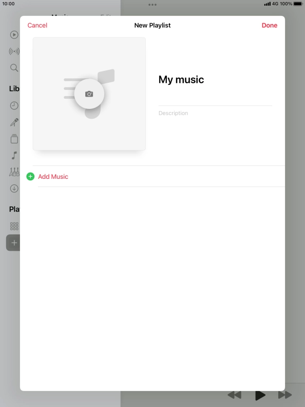 Press Add Music. Press Add Music.