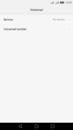 Press Voicemail number. Press Voicemail number.