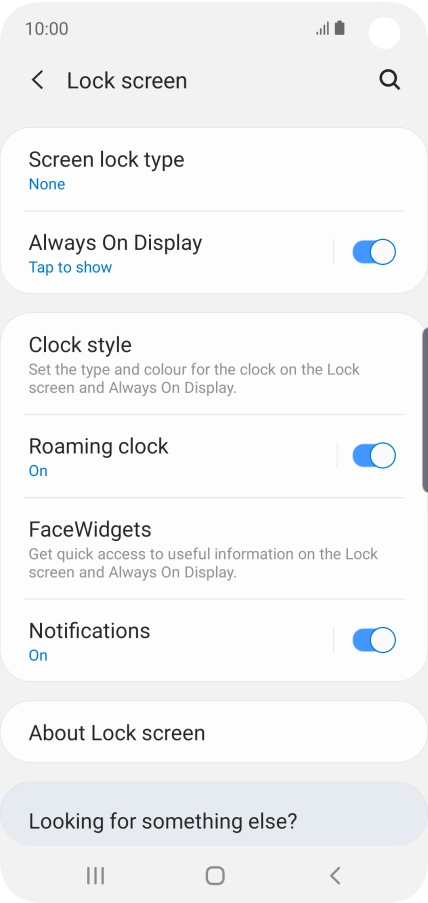 Press the Home key to return to the home screen. Press the Home key to return to the home screen.