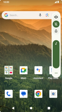 Press the sound icon to turn off silent mode. Press the sound icon to turn off silent mode.