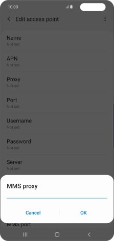 Key in 10.24.59.200 and press OK. Key in 10.24.59.200 and press OK.