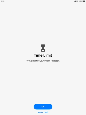 Press Ignore Limit. Press Ignore Limit.