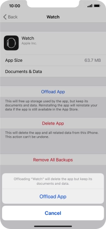 Press Offload App. Press Offload App.