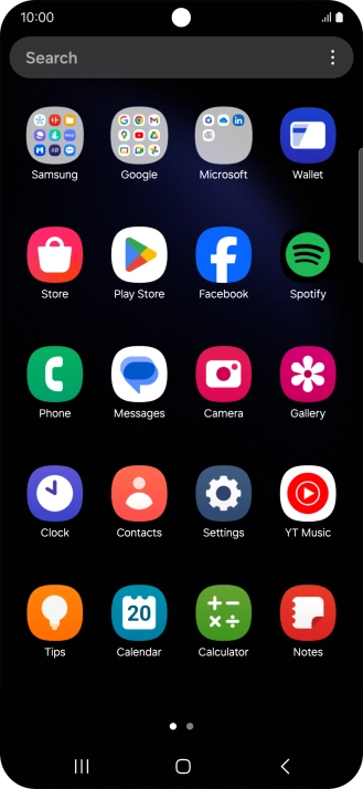 Press Play Store.