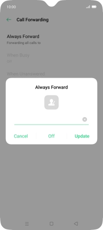Press Off.