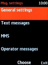 Select MMS.