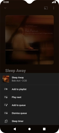 Press the add icon.