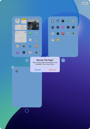 Press Remove. Press Remove.