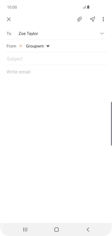 Press Subject and key in the required subject. Press Subject and key in the required subject.