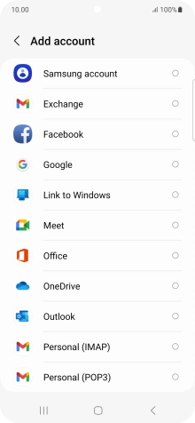 Press Google.