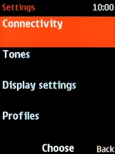 Select Tones.