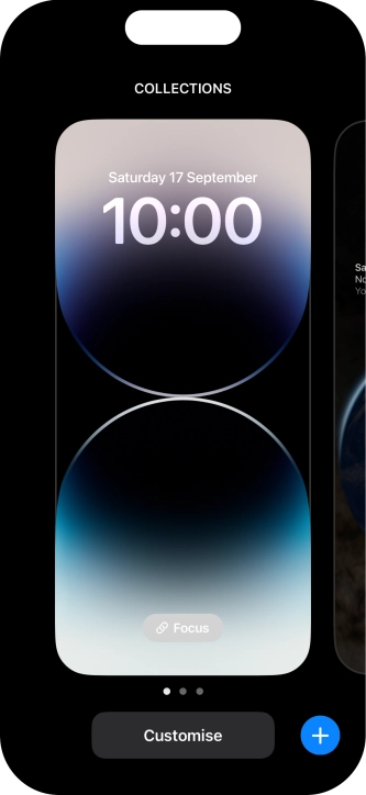 Press the add icon. Press the add icon.