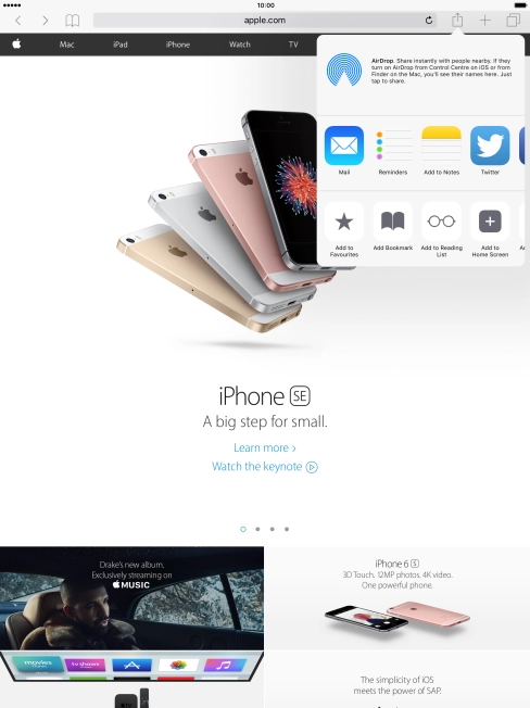 Press Add Bookmark.