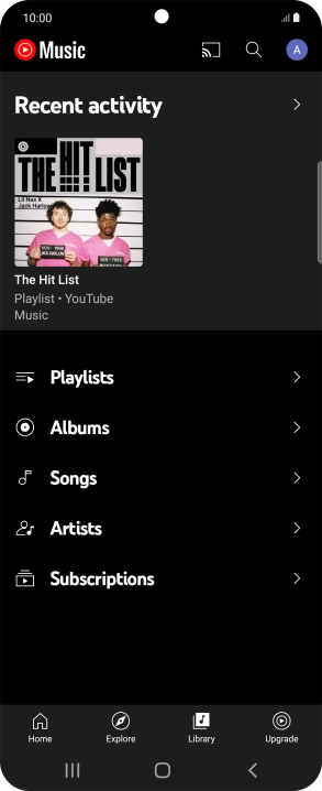Press the required category and go to the required audio file. Press the required category and go to the required audio file.